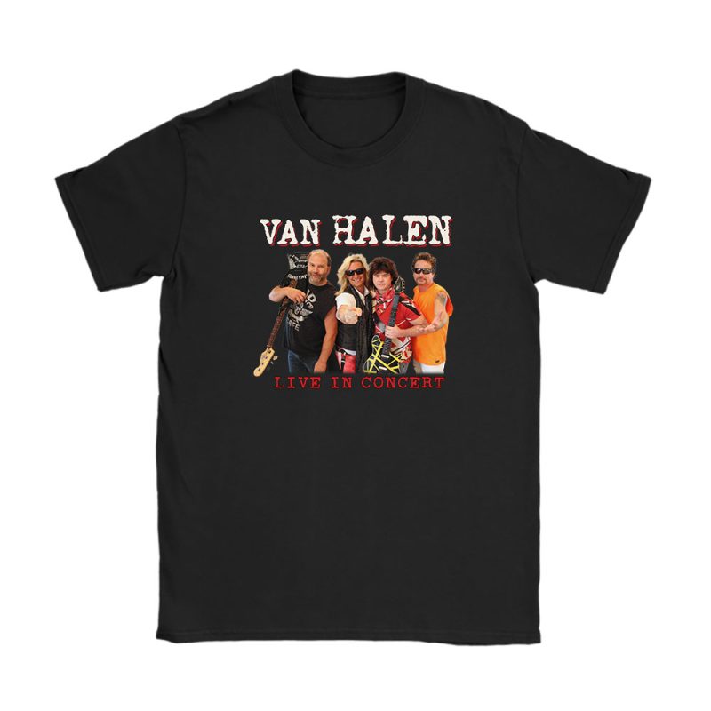 Van Halen The Boys The Rock Band Live In Concert Unisex T-Shirt Cotton Tee TAT9341