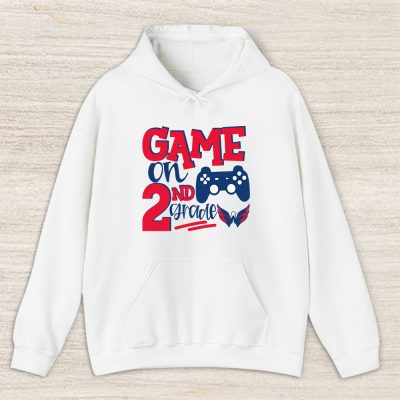 Washington Capitals X Game On X Schools Back X Custom Number Unisex Hoodie TAH10748