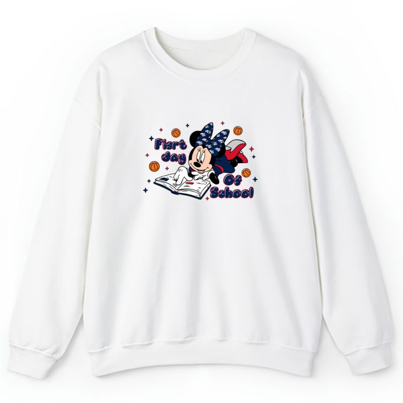 Washington Capitals X Welcome Back To School Gift X Minnie Mouse Unisex Sweatshirt TAS11314