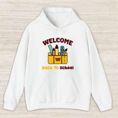 Washington Commanders X Welcome Back To School X Custom Name Unisex Hoodie TAH10685