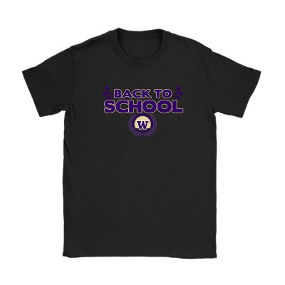 Washington Huskies X Back To School X College Softball Unisex T-Shirt Cotton Tee TAT10958