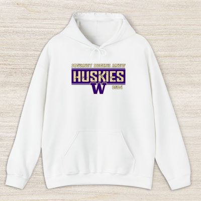 Washington Huskies X Journey Begin Anews X College Softball Unisex Hoodie TAH12072