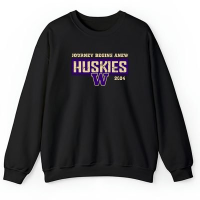 Washington Huskies X Journey Begin Anews X College Softball Unisex Sweatshirt TAS12072