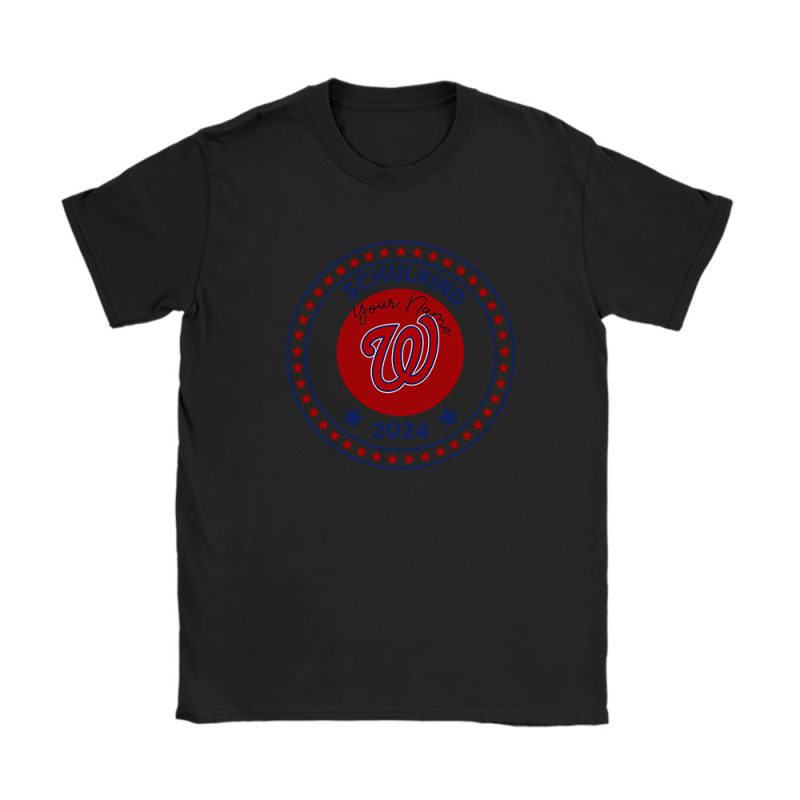 Washington Nationals X Welcome Back To School Custom Name Unisex T-Shirt Cotton Tee TAT11121