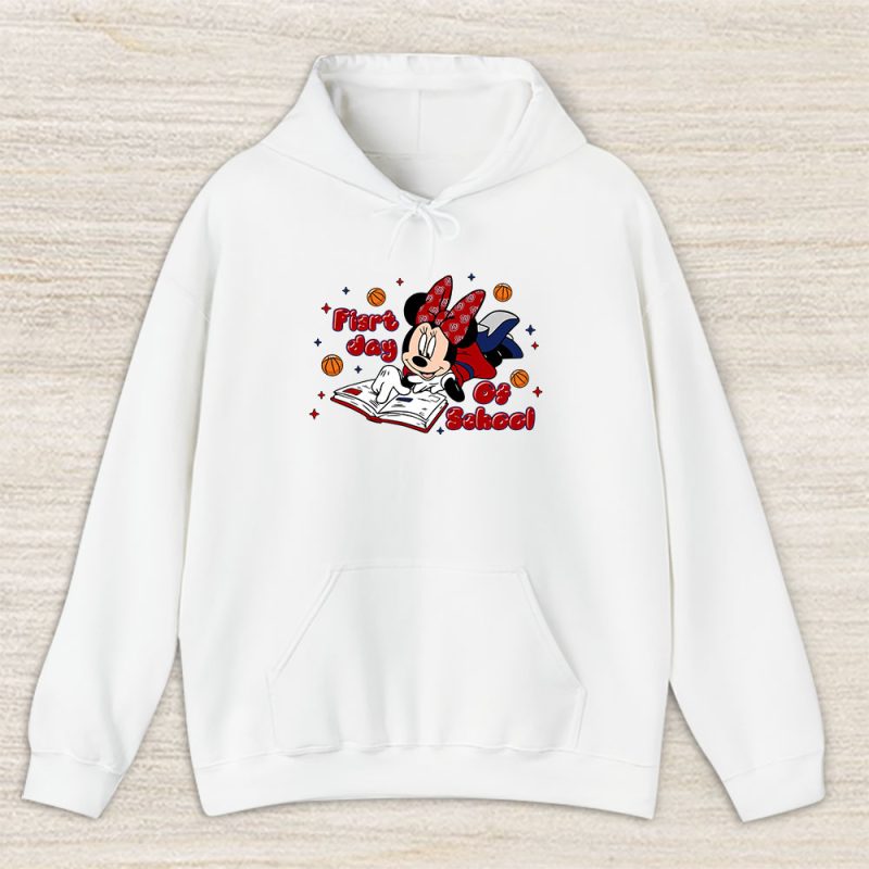 Washington Nationals X Welcome Back To School Gift X Minnie Mouse Unisex Hoodie TAH11122