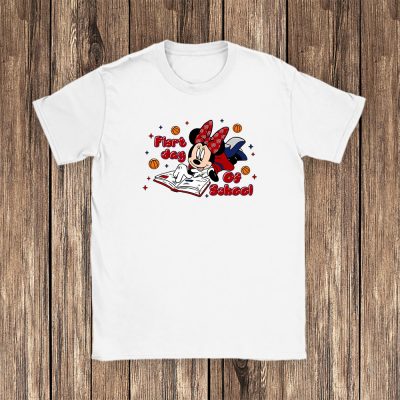 Washington Nationals X Welcome Back To School Gift X Minnie Mouse Unisex T-Shirt Cotton Tee TAT11122