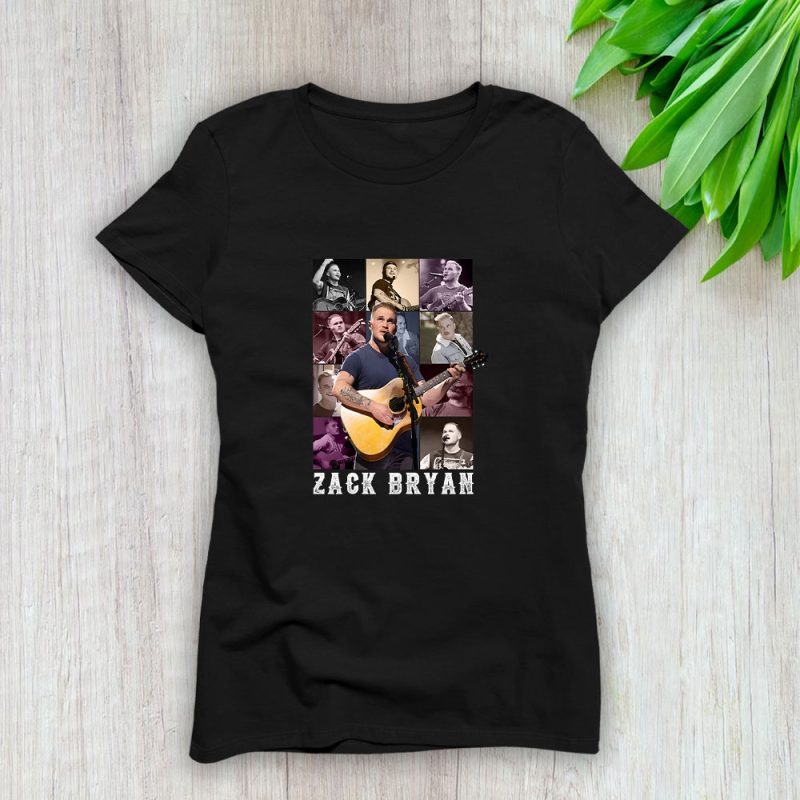 Zach Bryans Country Music Zachary Lane Bryan Lady T-Shirt Tee For Women TAL1076