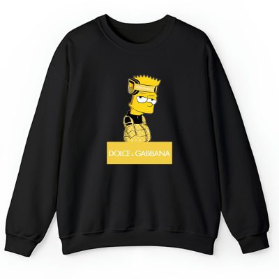 Bart Simpson Dolce & Gabbana Unisex Sweatshirt TAS14284