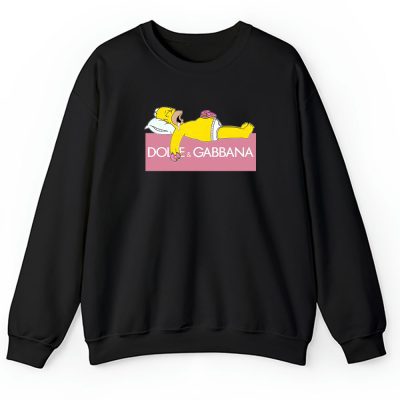 Homer Simpson Dolce & Gabbana Unisex Sweatshirt TAS14316