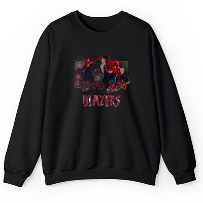 Spiderman NBA Portland Trail Blazers Unisex Sweatshirt TAS14443