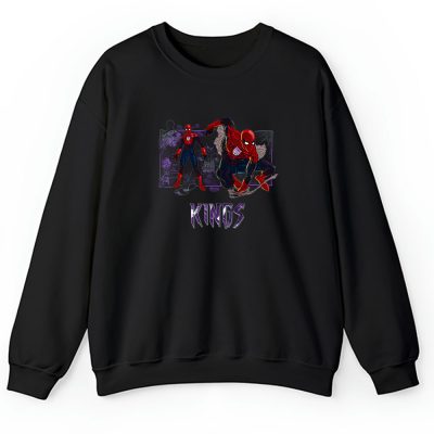 Spiderman NBA Sacramento Kings Unisex Sweatshirt TAS14458