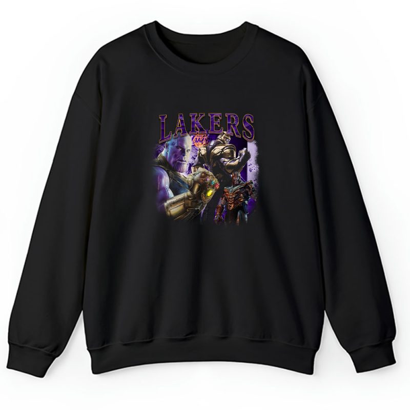 Thanos NBA Los Angeles Lakers Unisex Sweatshirt TAS14525