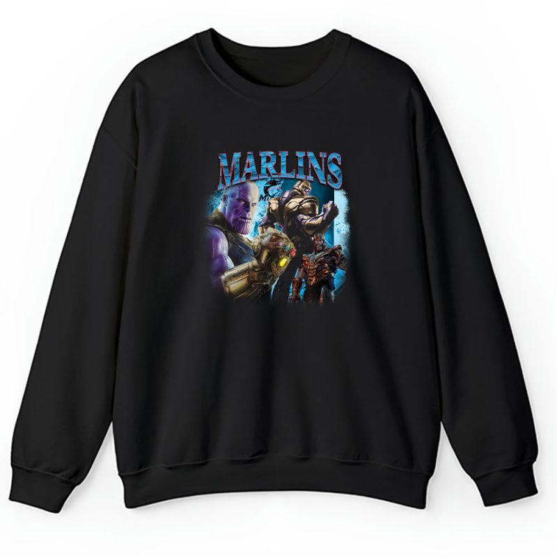 Thanos MLB Miami Marlins Unisex Sweatshirt TAS14533