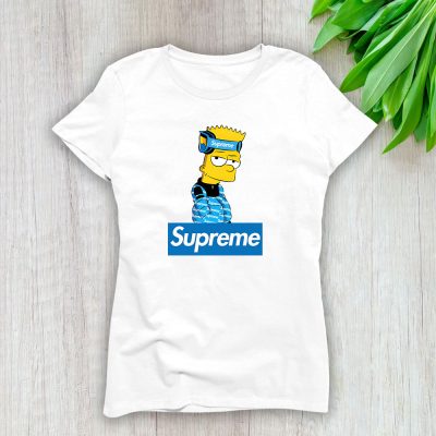 Bart Simpson Supreme Lady T-Shirt Women Tee LTL14288