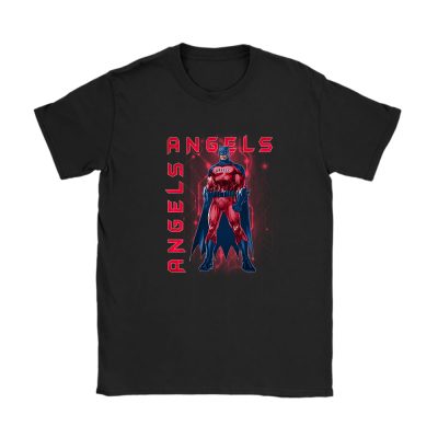 Batman MLB Los Angeles Angels Unisex T-Shirt Cotton Tee TAT13555