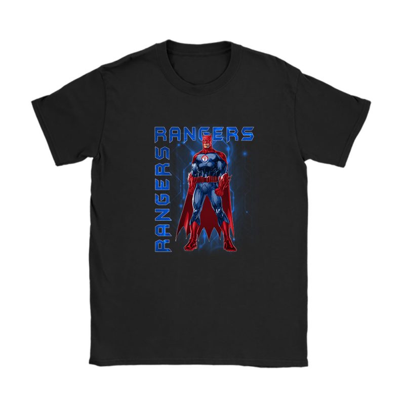 Batman MLB Texas Rangers Unisex T-Shirt Cotton Tee TAT13615