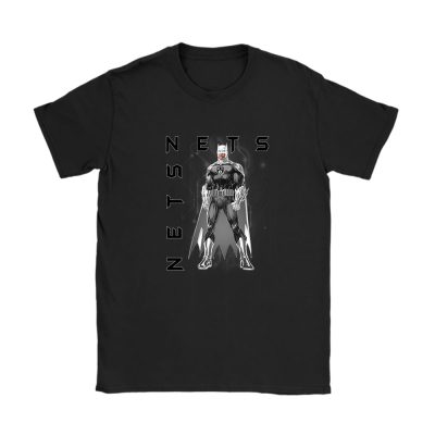 Batman NBA Brooklyn Nets Unisex T-Shirt Cotton Tee TAT13512