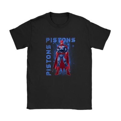 Batman NBA Detroit Pistons Unisex T-Shirt Cotton Tee TAT13538