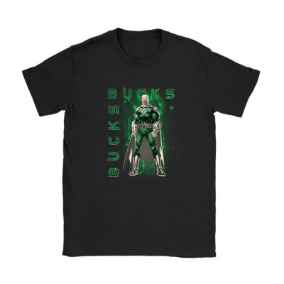 Batman NBA Milwaukee Bucks Unisex T-Shirt Cotton Tee TAT13564