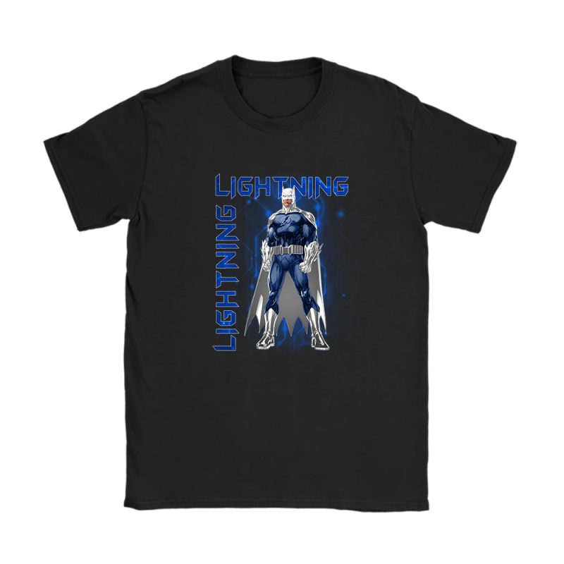 Batman NHL Tampa Bay Lightning Unisex T-Shirt Cotton Tee TAT13610