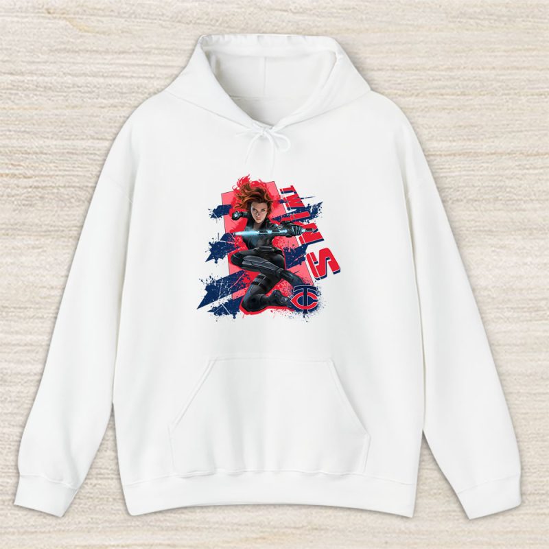 Black Widow MLB Minnesota Twins Unisex Hoodie TAH13994