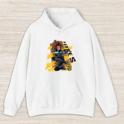 Black Widow MLB San Diego Padres Unisex Hoodie TAH14030