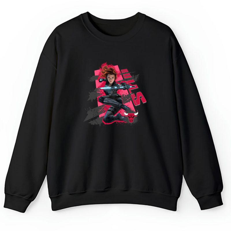 Black Widow NBA Chicago Bulls Unisex Sweatshirt TAS13941