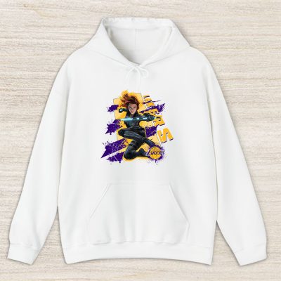 Black Widow NBA Los Angeles Lakers Unisex Hoodie TAH13985