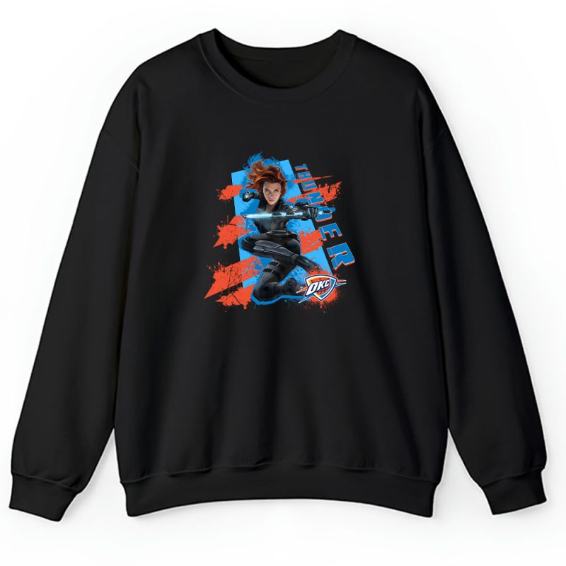 Black Widow NBA Oklahoma City Thunder Unisex Sweatshirt TAS14013