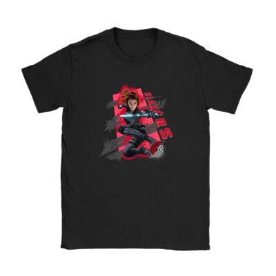 Black Widow NBA Portland Trail Blazers Unisex T-Shirt Cotton Tee TAT14014