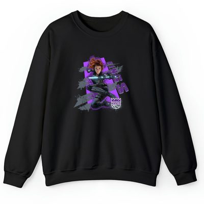 Black Widow NBA Sacramento Kings Unisex Sweatshirt TAS14027