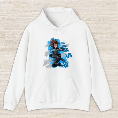 Black Widow NFL Detroit Lions Unisex Hoodie TAH13959