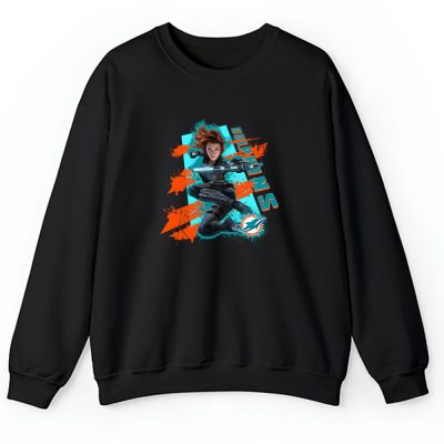 Black Widow NFL Miami Dolphins Unisex Sweatshirt TAS13990