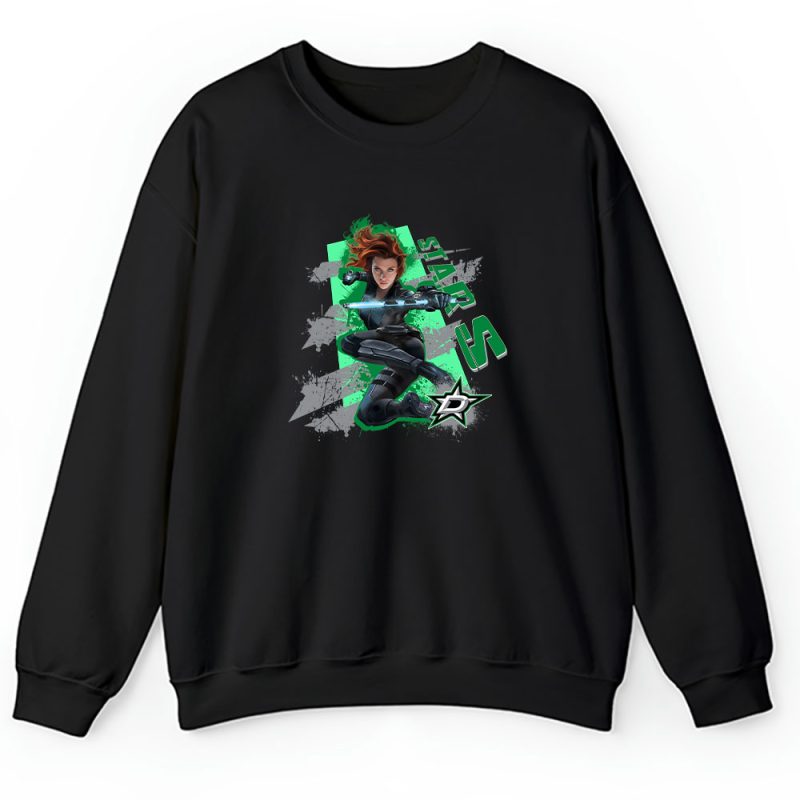 Black Widow NHL Dallas Stars Unisex Sweatshirt TAS13963