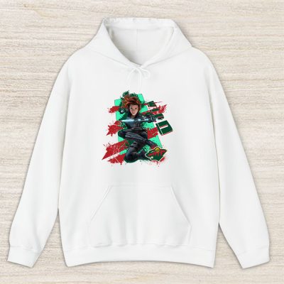 Black Widow NHL Minnesota Wild Unisex Hoodie TAH13997