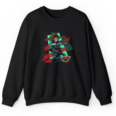 Black Widow NHL Minnesota Wild Unisex Sweatshirt TAS13997