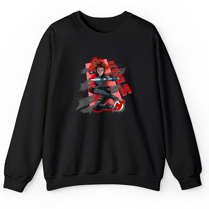 Black Widow NHL New Jersey Devils Unisex Sweatshirt TAS13998