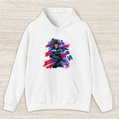 Black Widow NHL New York Rangers Unisex Hoodie TAH14007