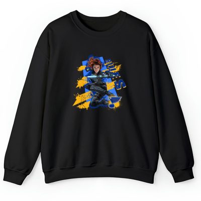 Black Widow NHL St. Louis Blues Unisex Sweatshirt TAS14023