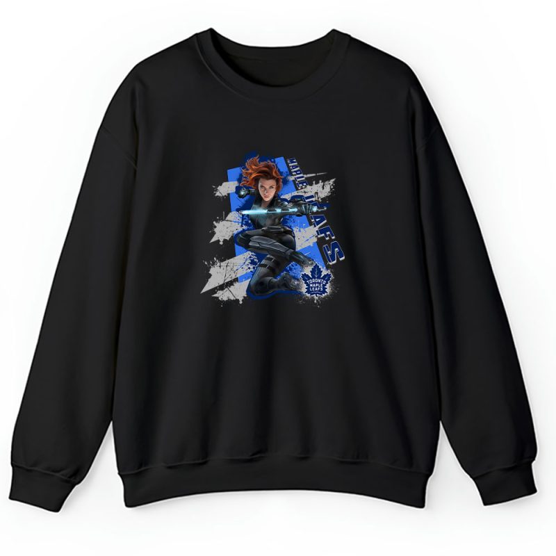 Black Widow NHL Toronto Maple Leafs Unisex Sweatshirt TAS14038