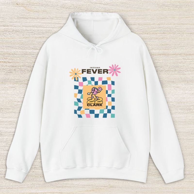 Caitlin Clark 22 Groovy Style X Indiana Fever Basketball Team Unisex Hoodie TAH13848