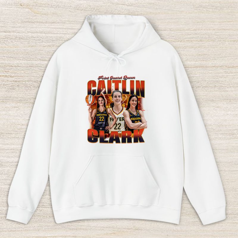 Caitlin Clark 22 Vintage Style X Indiana Fever Basketball Team Unisex Hoodie TAH13844