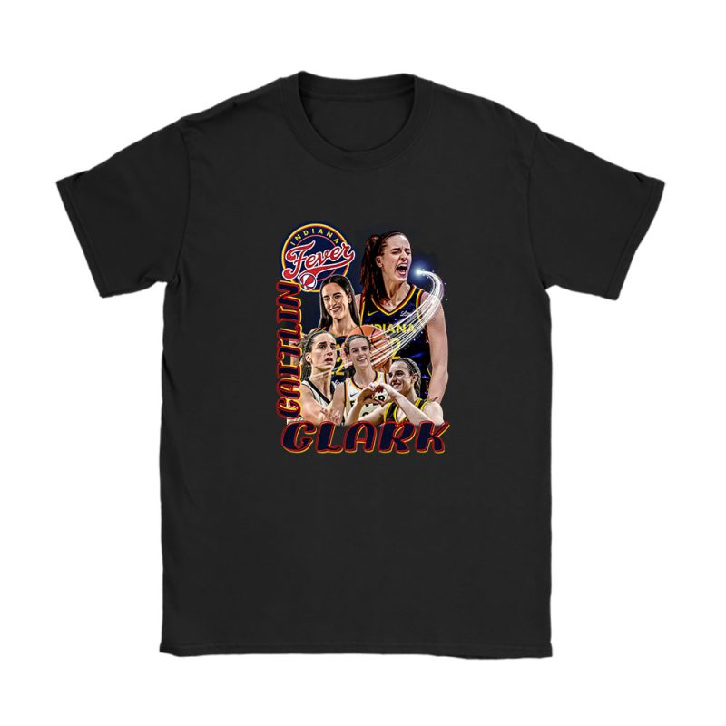 Caitlin Clark 22 X Gift For Fan Indiana Fever Basketball Team Unisex T-Shirt Cotton Tee TAT13847