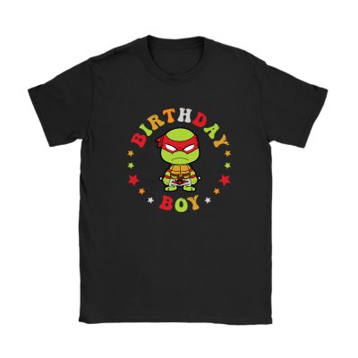 Custom Teenage Mutant Ninja Turtles Happy Birthday Unisex T-Shirt Cotton Tee TAT12958