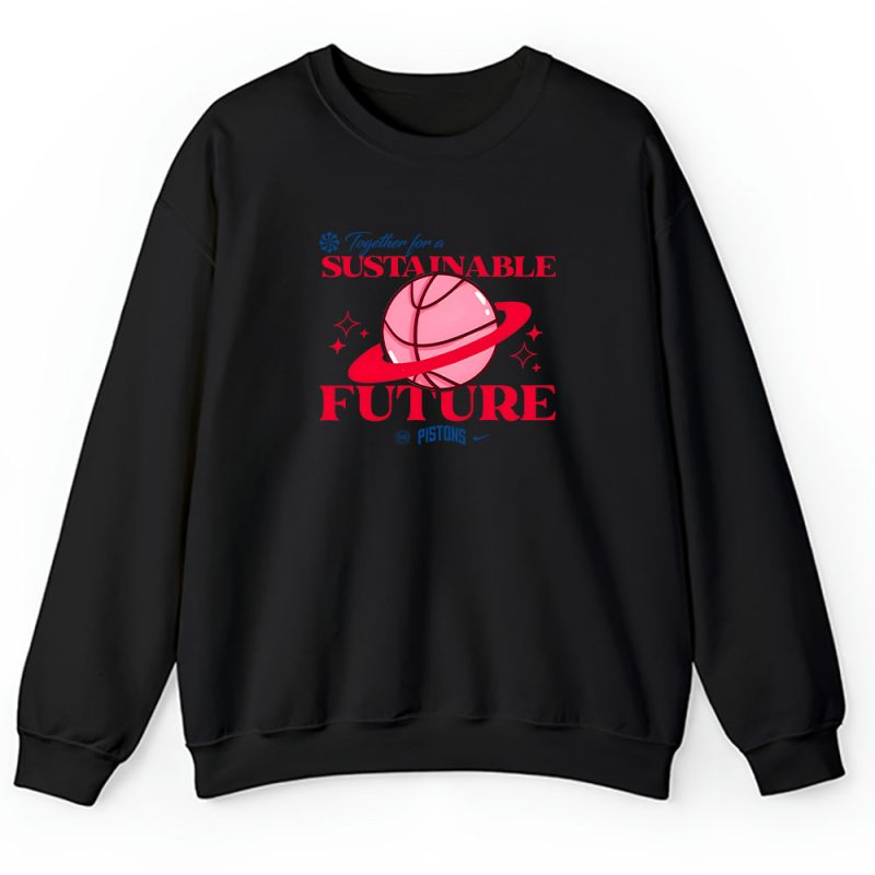 Detroit Pistons Team Basketball X Move To Zero Unisex Sweatshirt TAS13898