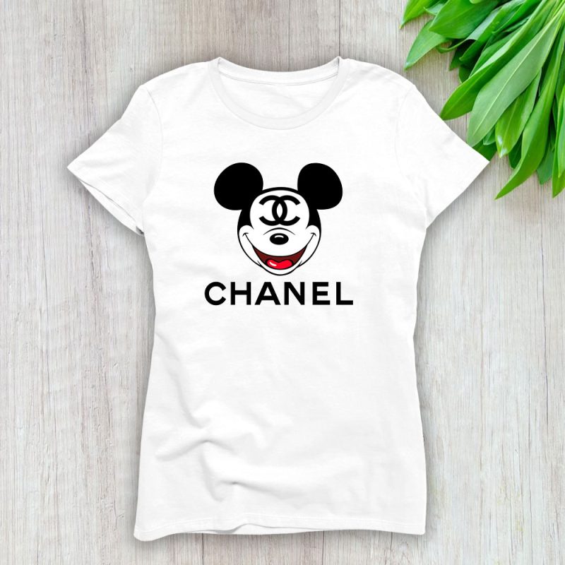 Disney Mickey Chanel Lady T-Shirt Women Tee LTL14290