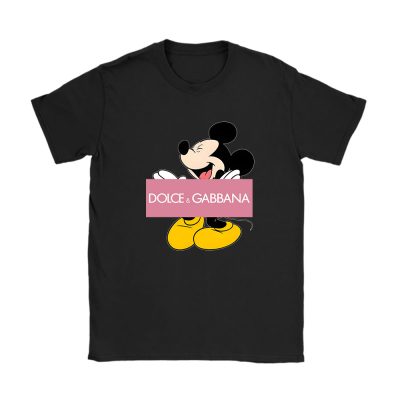 Disney Mickey Dolce & Gabbana Unisex T-Shirt Cotton Tee TAT14291