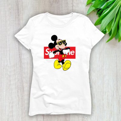 Disney Mickey Mouse Supreme Lady T-Shirt Women Tee LTL14311