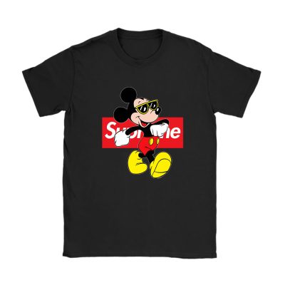 Disney Mickey Mouse Supreme Unisex T-Shirt Cotton Tee TAT14311