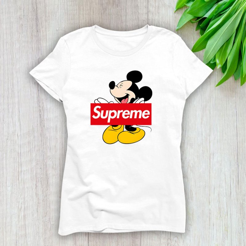 Disney Mickey Supreme Lady T-Shirt Women Tee LTL14314